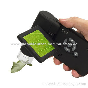 High-quality 5MP USB Microscope with LED Lights, Li-ion 3.7V/800mAh Battery